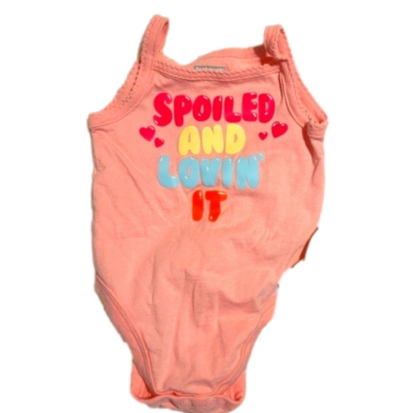 GARNAMIALS onsies. 0-3 months. Pink and teal. Both for 6 or 2 each - Picture 4 of 4